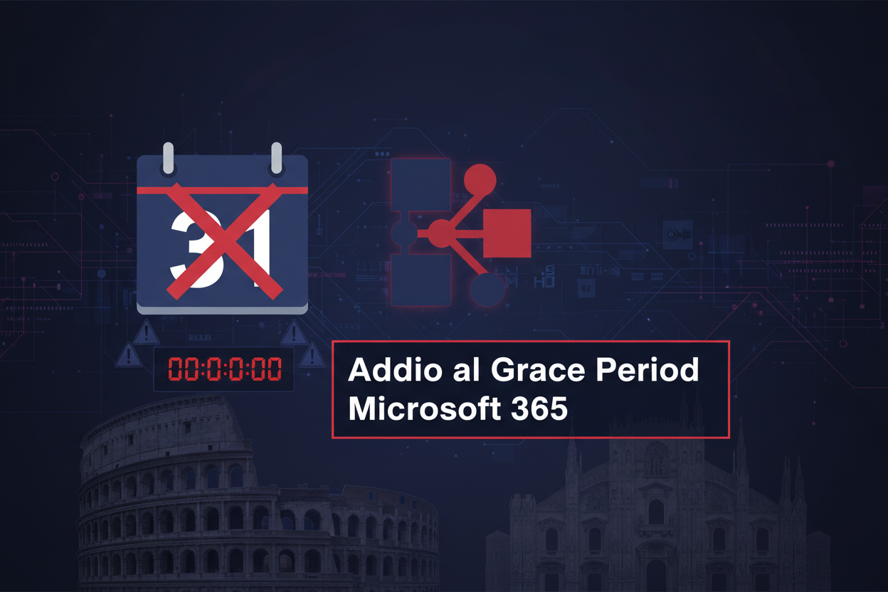 Addio al Grace Period Microsoft 365