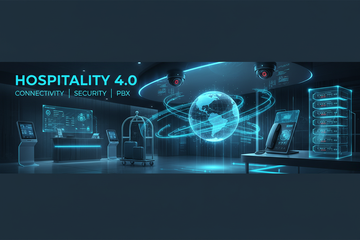 Hospitality 4.0: Connettività, Sicurezza e Centralino